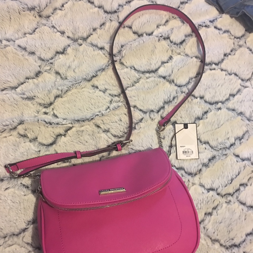 Pink handbag